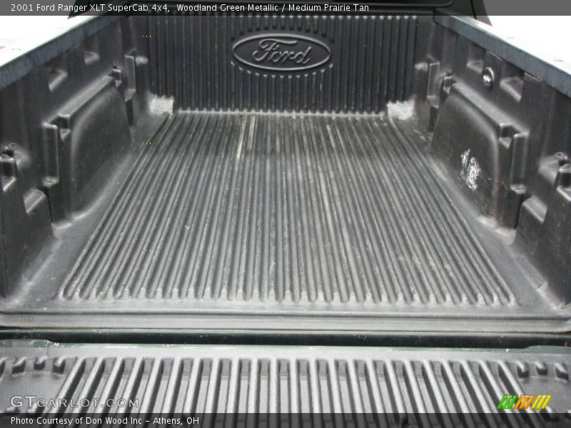 Woodland Green Metallic / Medium Prairie Tan 2001 Ford Ranger XLT SuperCab 4x4