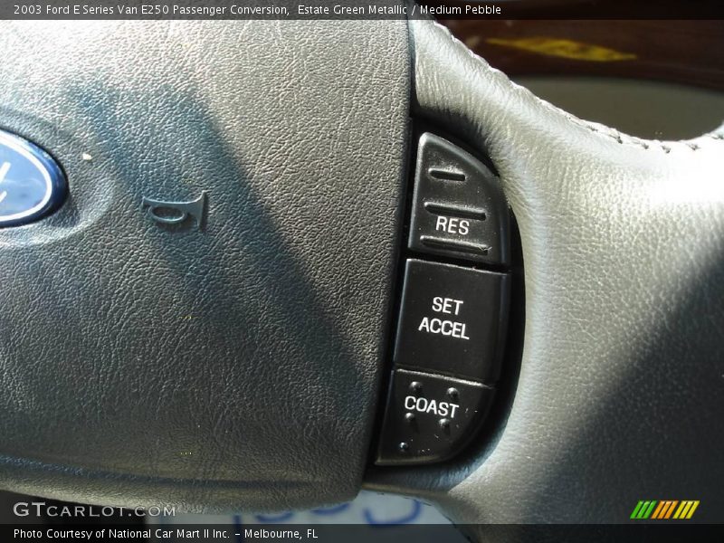 Estate Green Metallic / Medium Pebble 2003 Ford E Series Van E250 Passenger Conversion