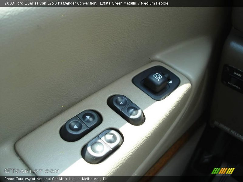 Estate Green Metallic / Medium Pebble 2003 Ford E Series Van E250 Passenger Conversion