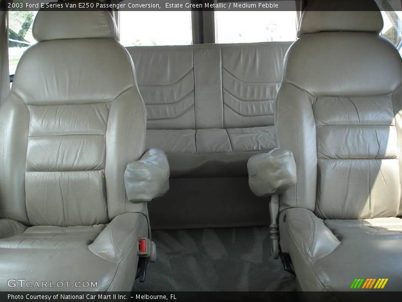 Estate Green Metallic / Medium Pebble 2003 Ford E Series Van E250 Passenger Conversion