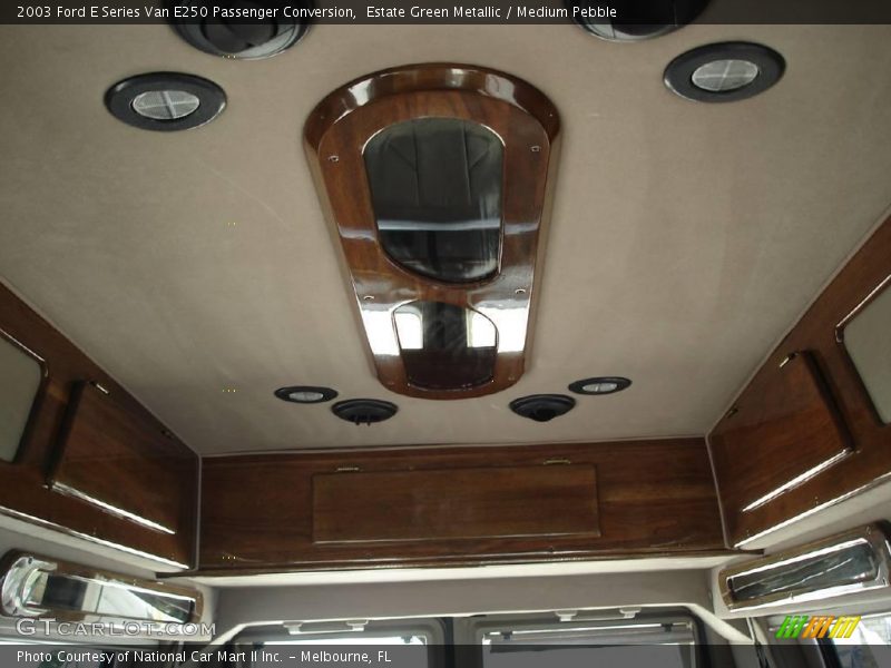 Estate Green Metallic / Medium Pebble 2003 Ford E Series Van E250 Passenger Conversion