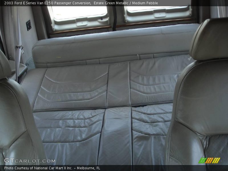 Estate Green Metallic / Medium Pebble 2003 Ford E Series Van E250 Passenger Conversion