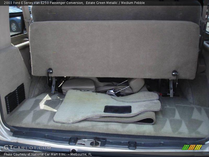 Estate Green Metallic / Medium Pebble 2003 Ford E Series Van E250 Passenger Conversion