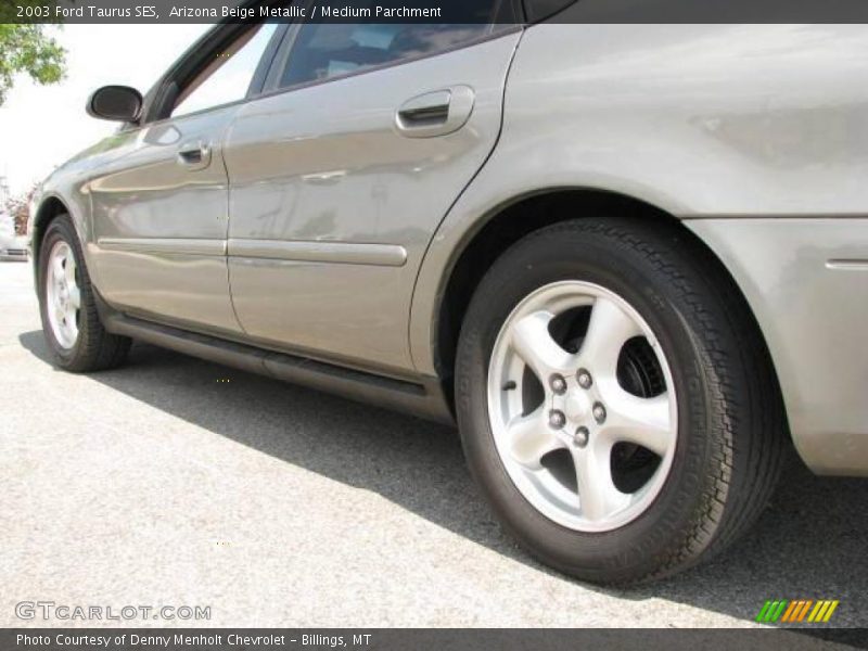 Arizona Beige Metallic / Medium Parchment 2003 Ford Taurus SES