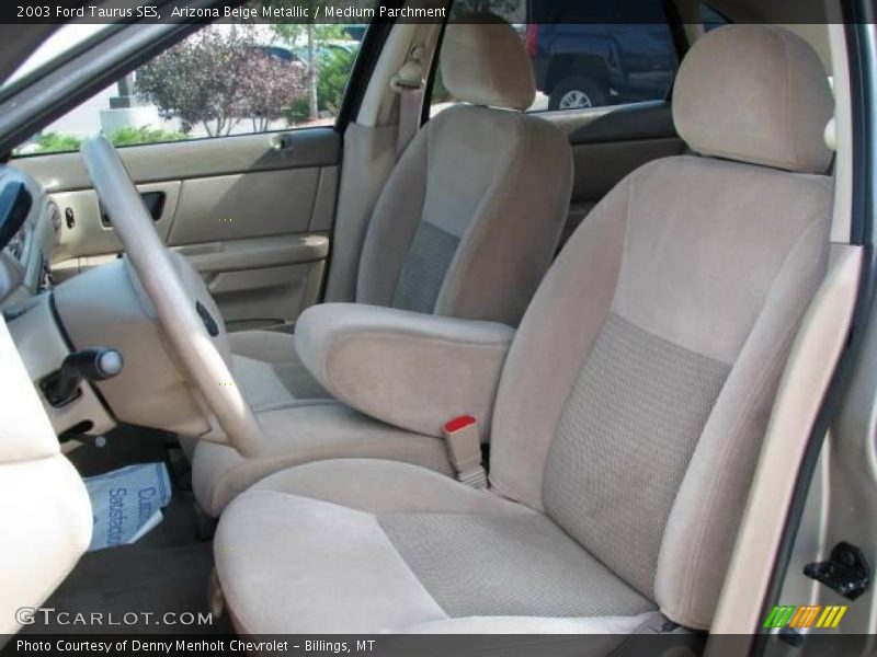 Arizona Beige Metallic / Medium Parchment 2003 Ford Taurus SES