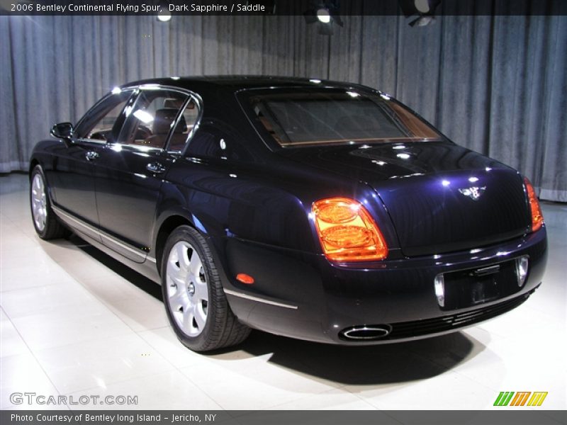Dark Sapphire / Saddle 2006 Bentley Continental Flying Spur