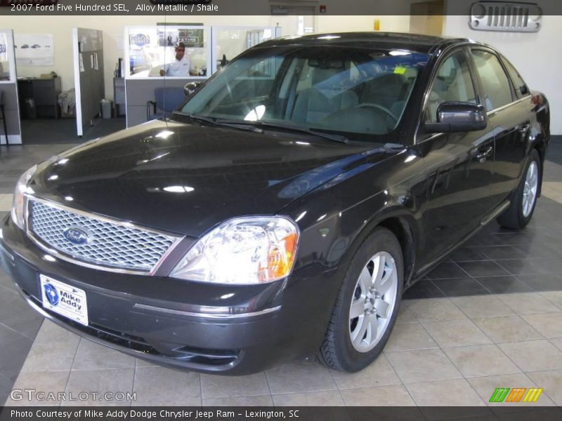 Alloy Metallic / Shale 2007 Ford Five Hundred SEL