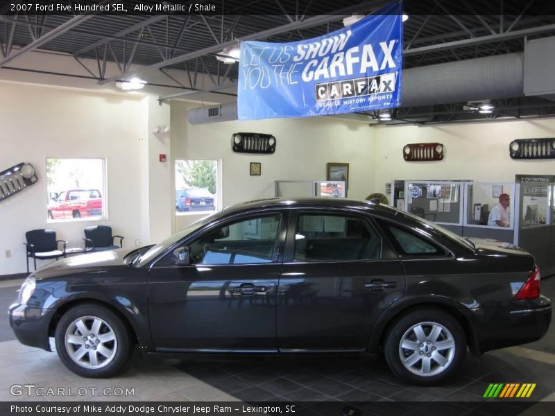 Alloy Metallic / Shale 2007 Ford Five Hundred SEL