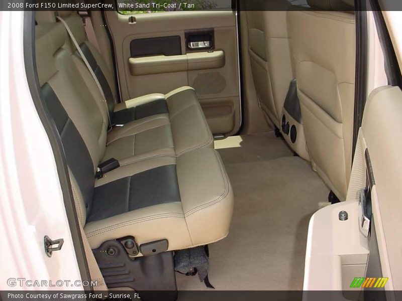 White Sand Tri-Coat / Tan 2008 Ford F150 Limited SuperCrew
