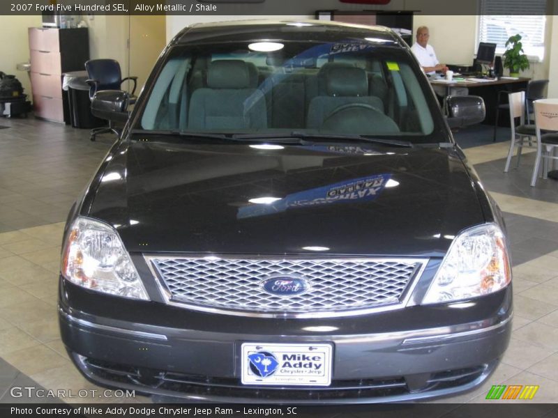 Alloy Metallic / Shale 2007 Ford Five Hundred SEL