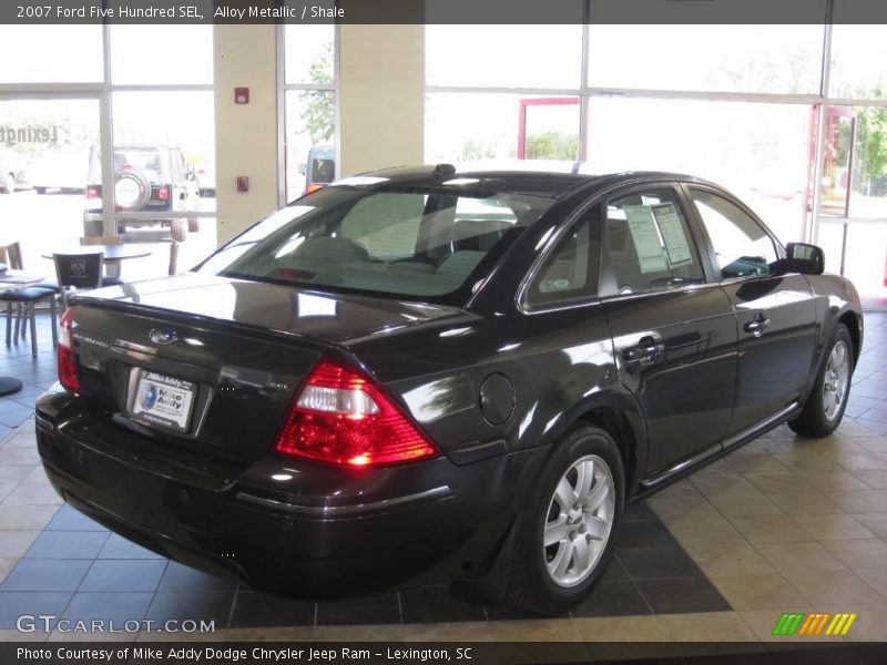 Alloy Metallic / Shale 2007 Ford Five Hundred SEL