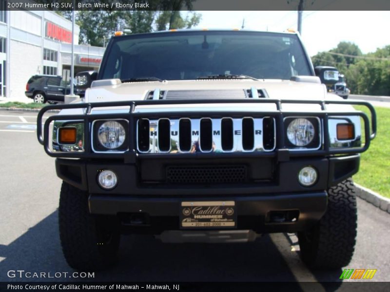 Birch White / Ebony Black 2007 Hummer H2 SUV