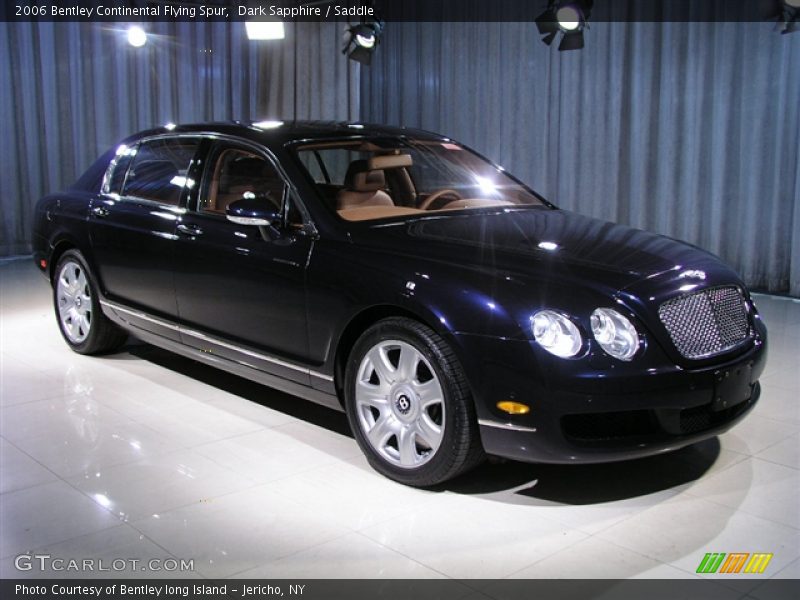 Dark Sapphire / Saddle 2006 Bentley Continental Flying Spur
