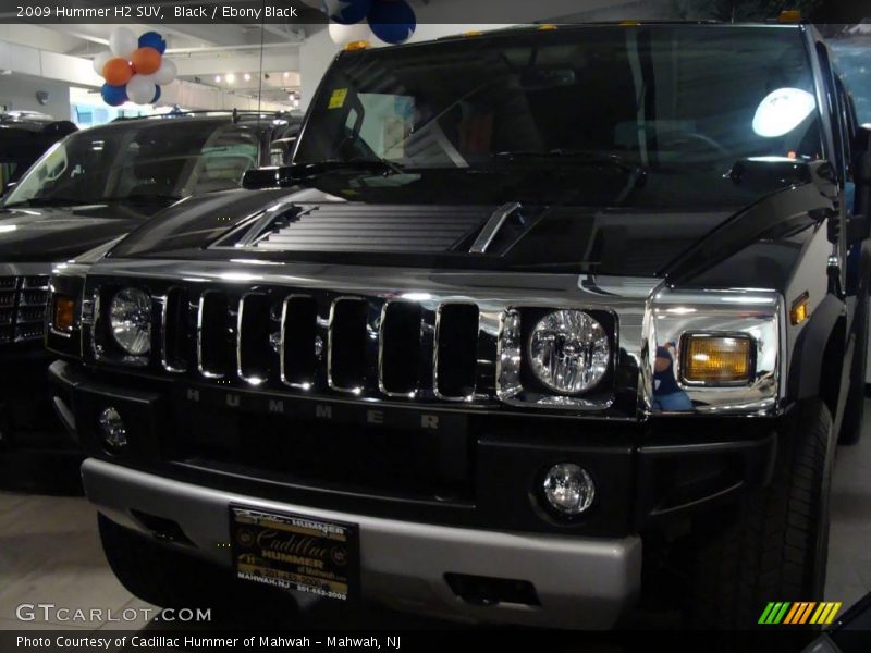Black / Ebony Black 2009 Hummer H2 SUV