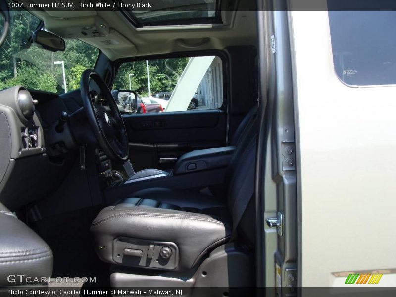 Birch White / Ebony Black 2007 Hummer H2 SUV