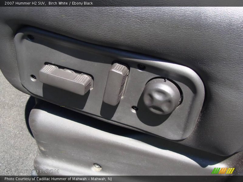 Birch White / Ebony Black 2007 Hummer H2 SUV