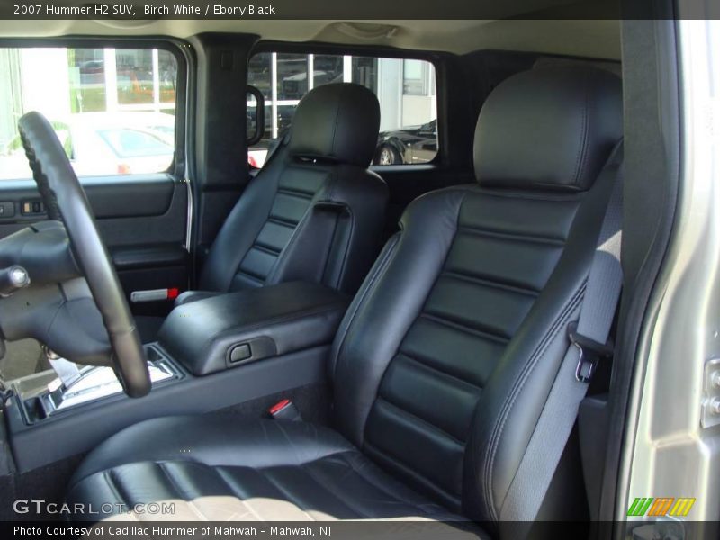 Birch White / Ebony Black 2007 Hummer H2 SUV