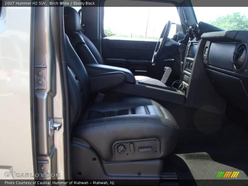 Birch White / Ebony Black 2007 Hummer H2 SUV