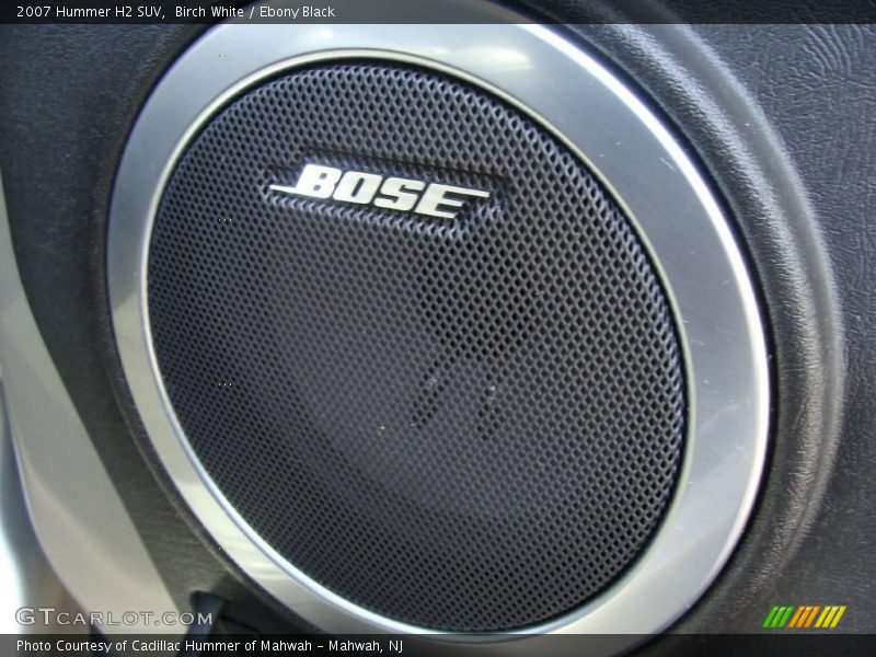 Birch White / Ebony Black 2007 Hummer H2 SUV