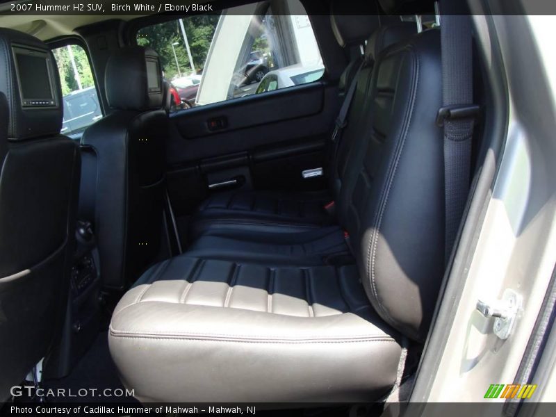 Birch White / Ebony Black 2007 Hummer H2 SUV