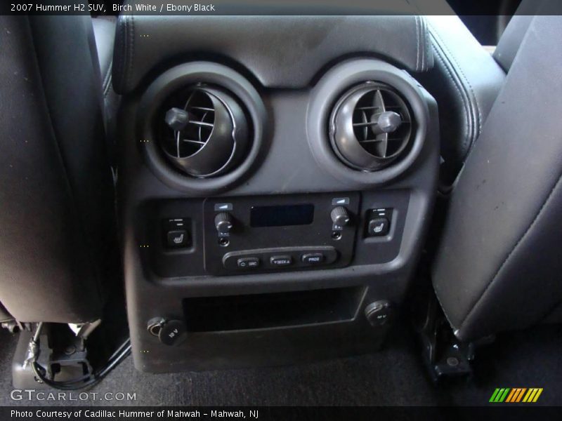 Birch White / Ebony Black 2007 Hummer H2 SUV