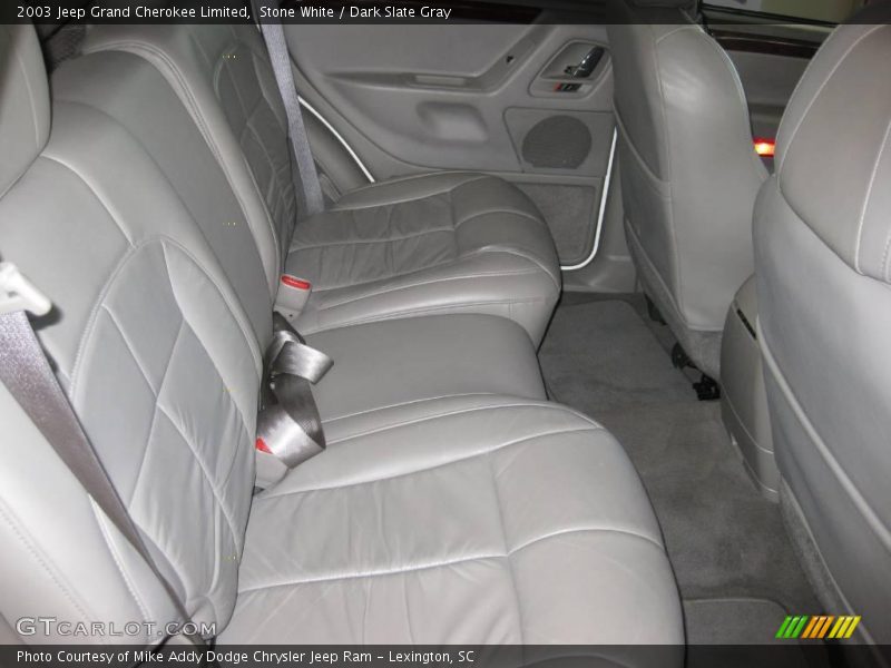 Stone White / Dark Slate Gray 2003 Jeep Grand Cherokee Limited
