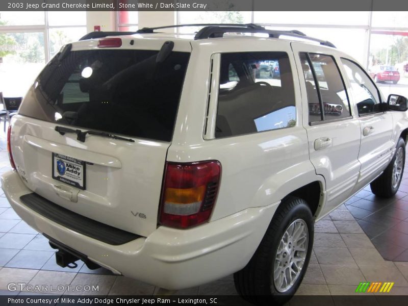 Stone White / Dark Slate Gray 2003 Jeep Grand Cherokee Limited