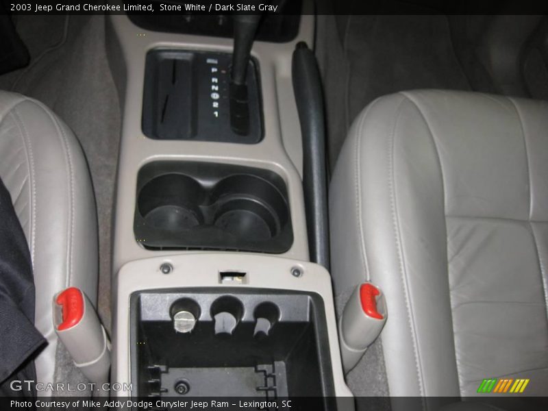 Stone White / Dark Slate Gray 2003 Jeep Grand Cherokee Limited