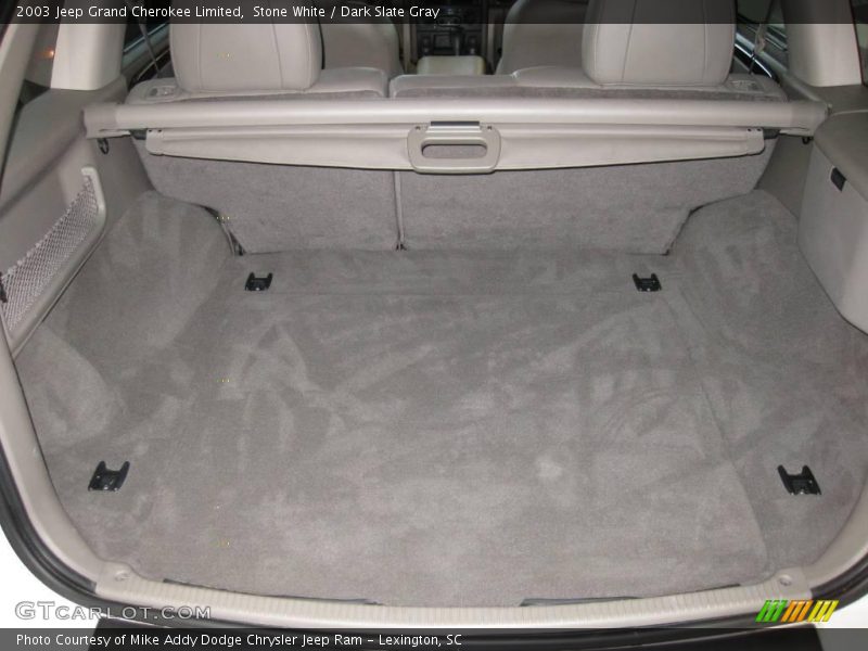 Stone White / Dark Slate Gray 2003 Jeep Grand Cherokee Limited