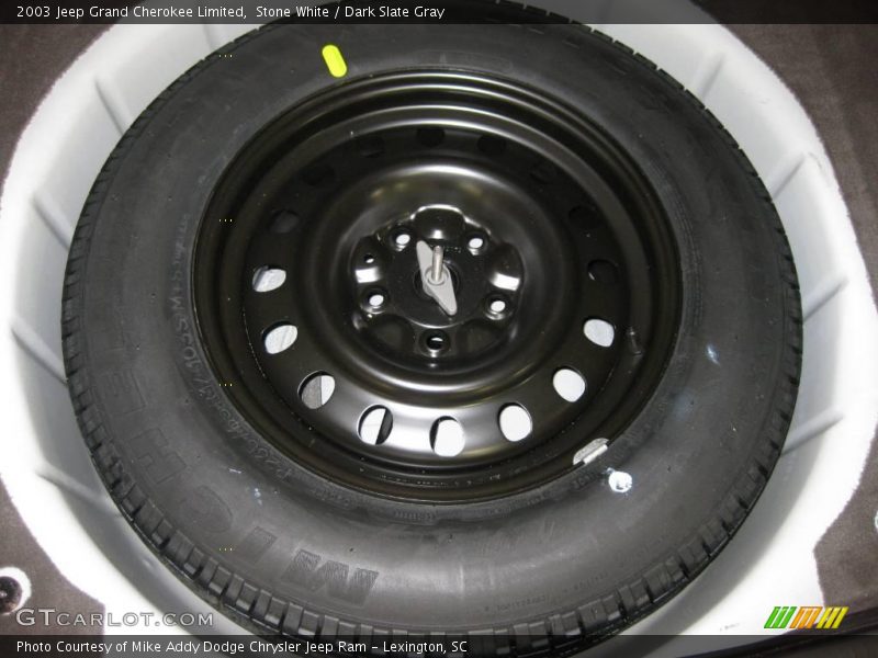 Stone White / Dark Slate Gray 2003 Jeep Grand Cherokee Limited