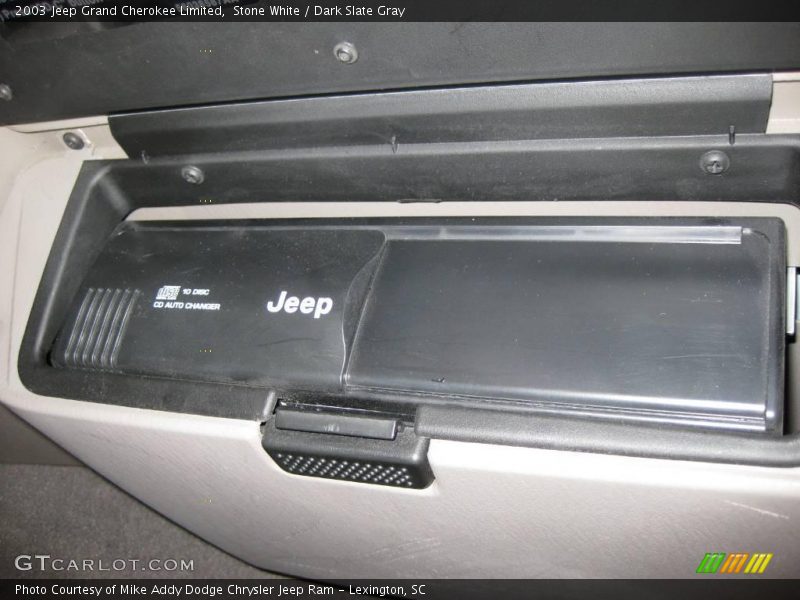 Stone White / Dark Slate Gray 2003 Jeep Grand Cherokee Limited