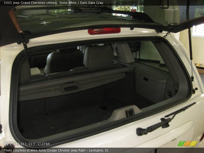 Stone White / Dark Slate Gray 2003 Jeep Grand Cherokee Limited