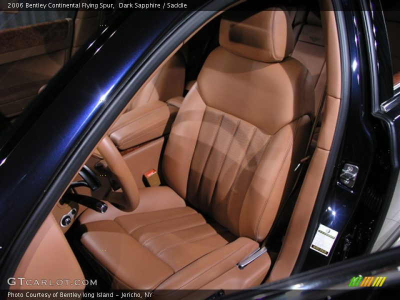 Dark Sapphire / Saddle 2006 Bentley Continental Flying Spur