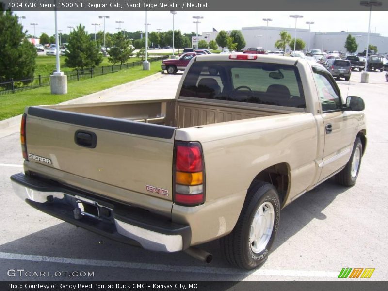 Sand Beige Metallic / Neutral 2004 GMC Sierra 1500 SLE Regular Cab