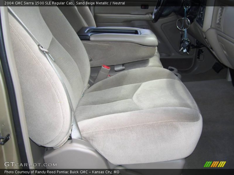Sand Beige Metallic / Neutral 2004 GMC Sierra 1500 SLE Regular Cab