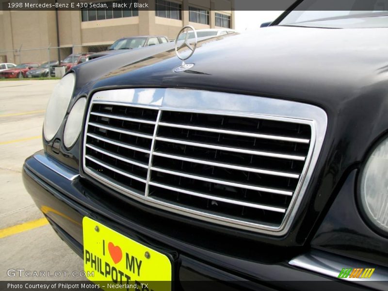 Black / Black 1998 Mercedes-Benz E 430 Sedan