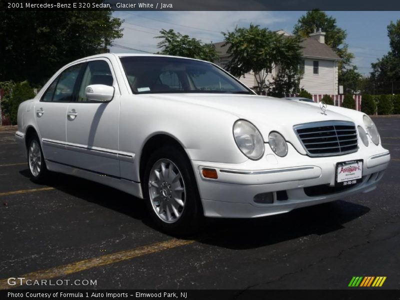 Glacier White / Java 2001 Mercedes-Benz E 320 Sedan
