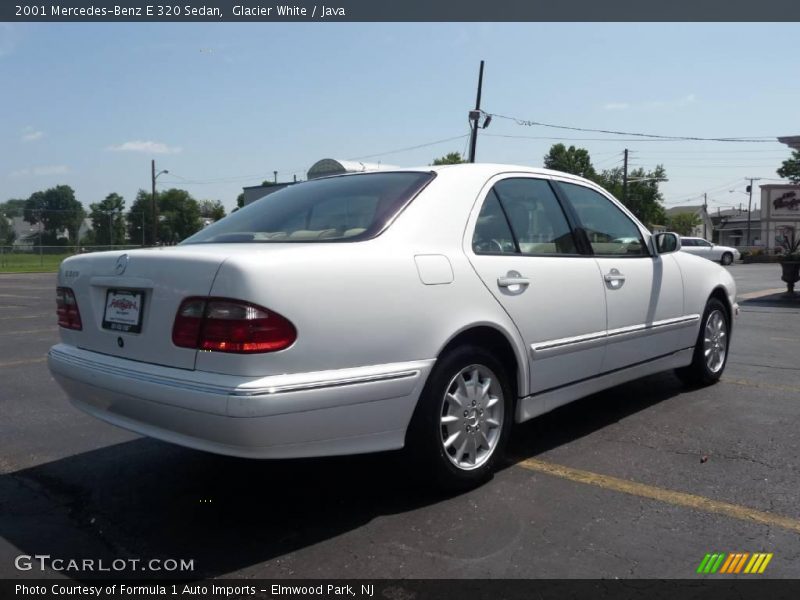 Glacier White / Java 2001 Mercedes-Benz E 320 Sedan