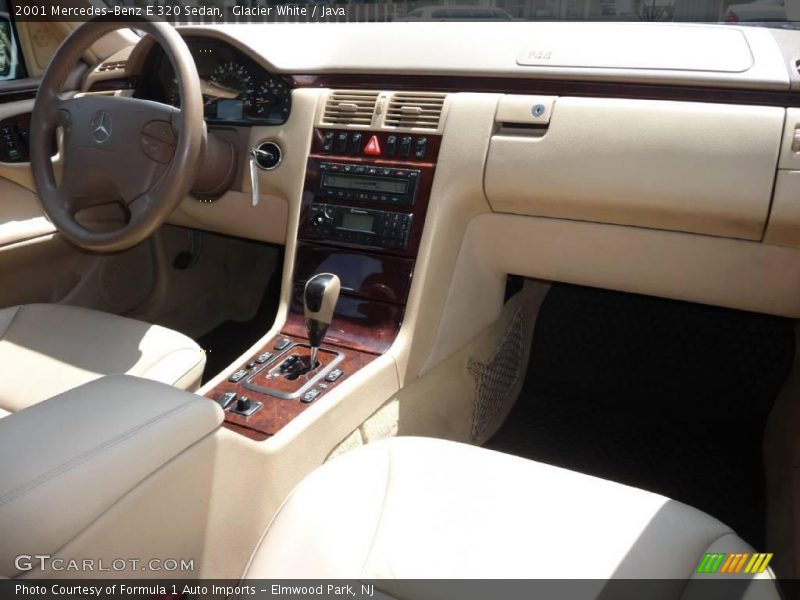 Glacier White / Java 2001 Mercedes-Benz E 320 Sedan