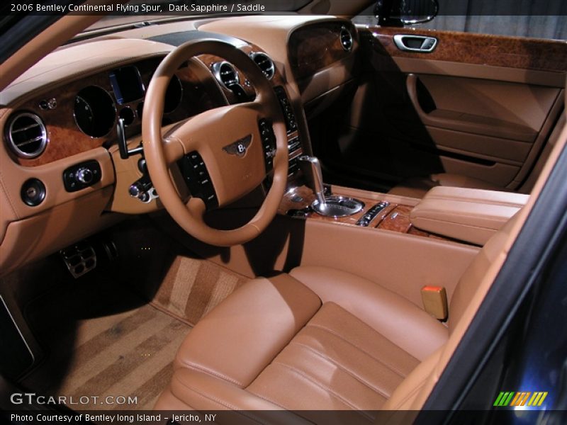 Dark Sapphire / Saddle 2006 Bentley Continental Flying Spur