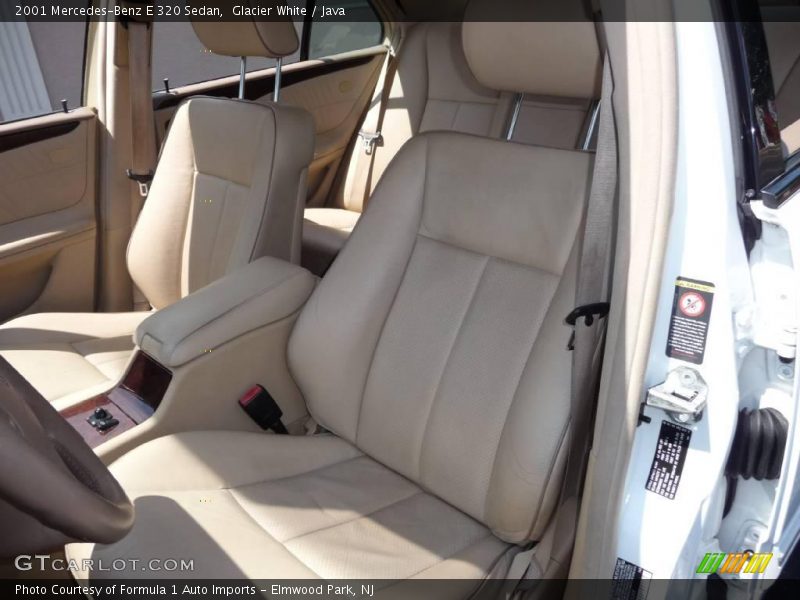 Glacier White / Java 2001 Mercedes-Benz E 320 Sedan