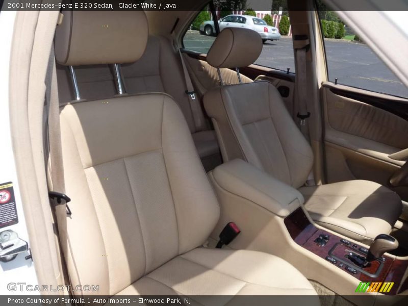 Glacier White / Java 2001 Mercedes-Benz E 320 Sedan