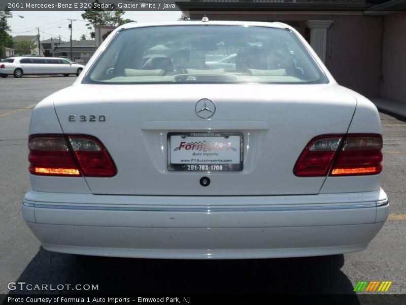 Glacier White / Java 2001 Mercedes-Benz E 320 Sedan