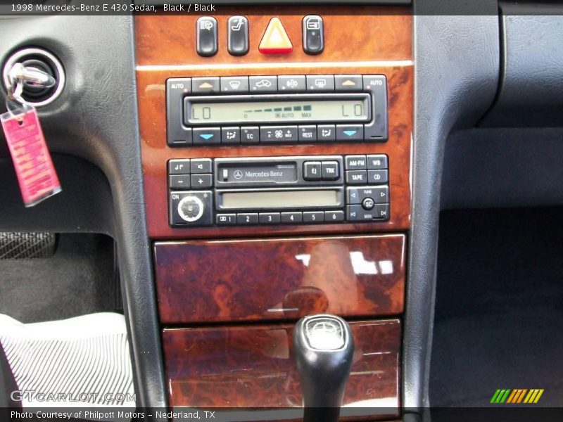 Black / Black 1998 Mercedes-Benz E 430 Sedan