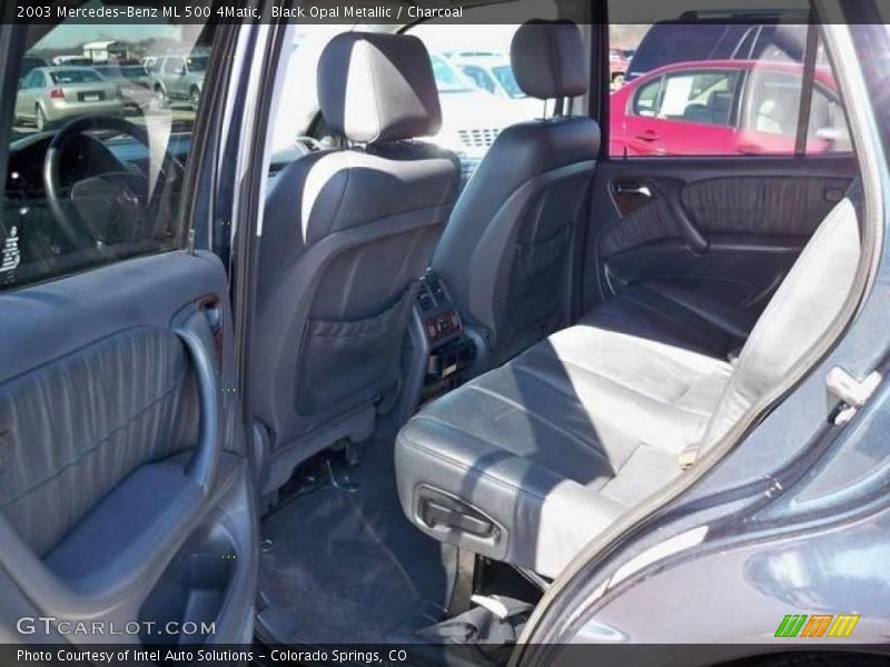 Black Opal Metallic / Charcoal 2003 Mercedes-Benz ML 500 4Matic