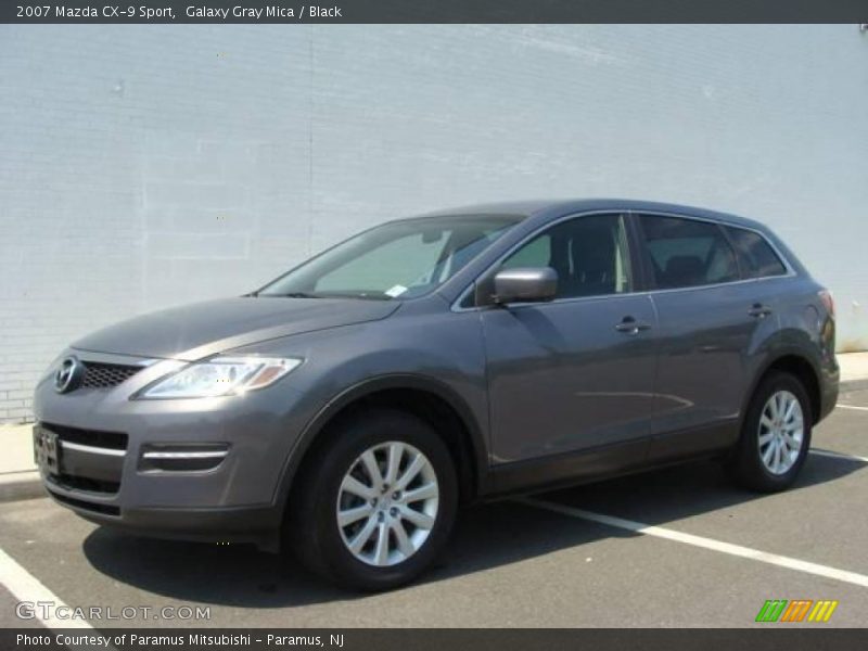 Galaxy Gray Mica / Black 2007 Mazda CX-9 Sport