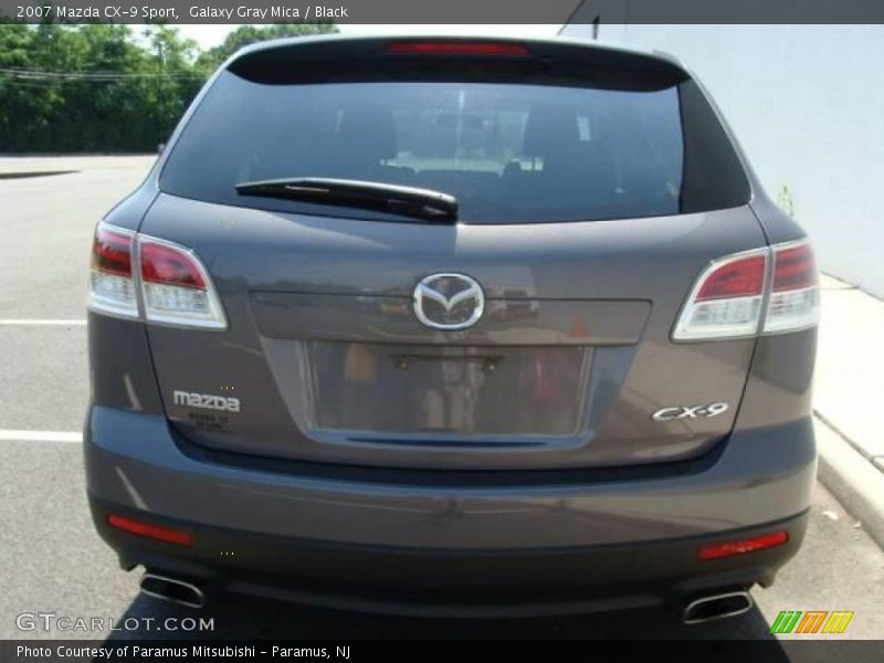 Galaxy Gray Mica / Black 2007 Mazda CX-9 Sport