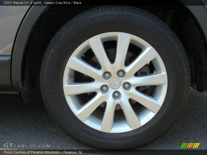 Galaxy Gray Mica / Black 2007 Mazda CX-9 Sport