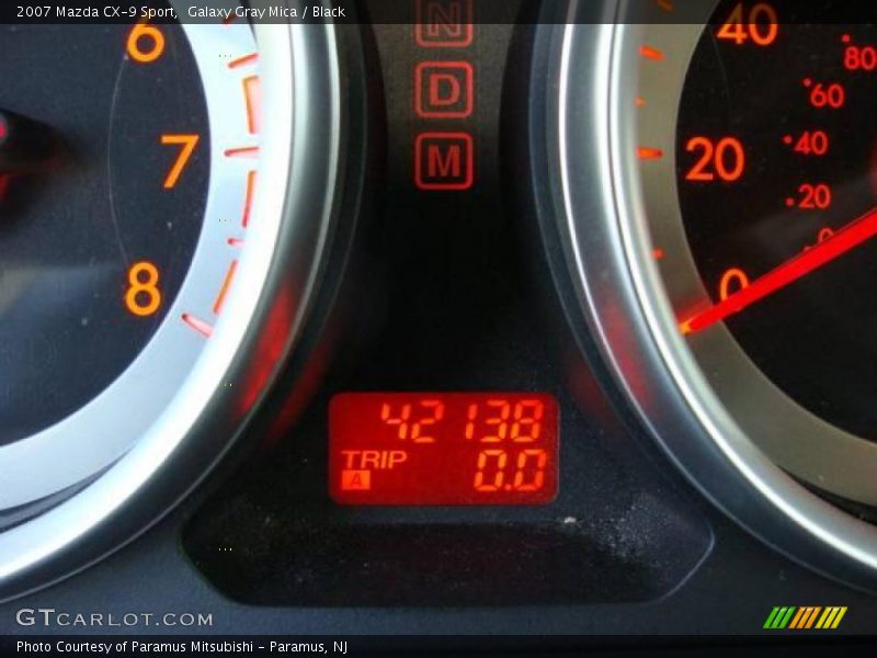 Galaxy Gray Mica / Black 2007 Mazda CX-9 Sport