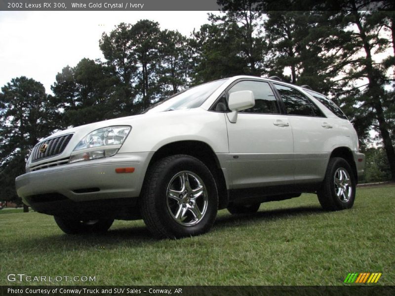 White Gold Crystal / Ivory 2002 Lexus RX 300